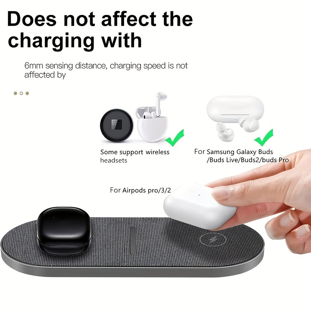 Dual Wireless Charger Pad 2 in 1™