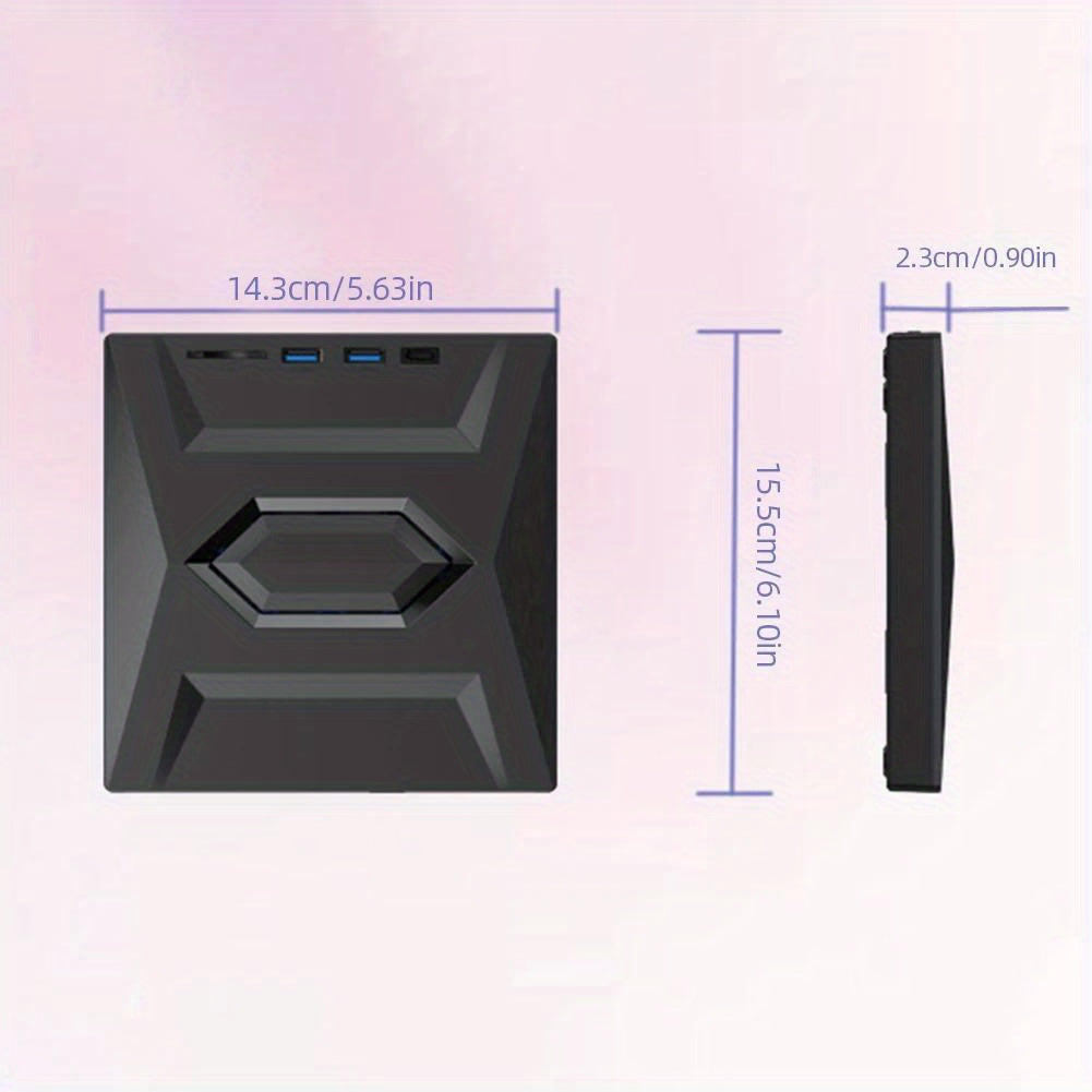 5-in-1 External DVD/CD Drive with USB 3.0 & Type-C™