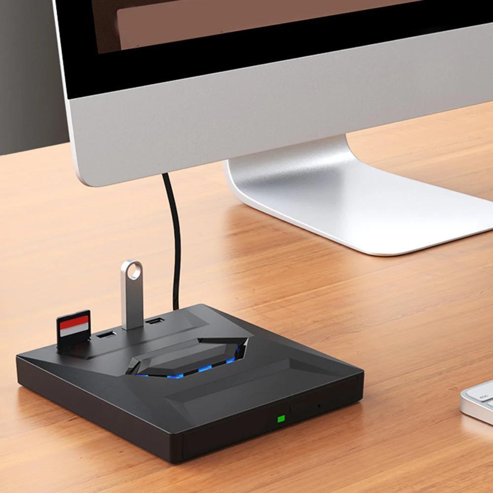 5-in-1 External DVD/CD Drive with USB 3.0 & Type-C™