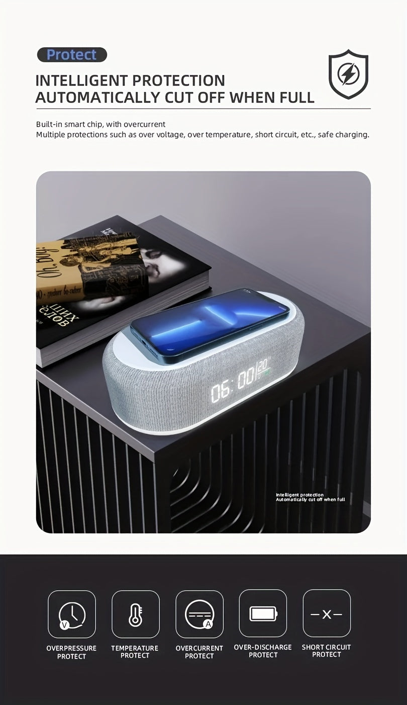Wireless Charger Alarm Clock FDGAO™