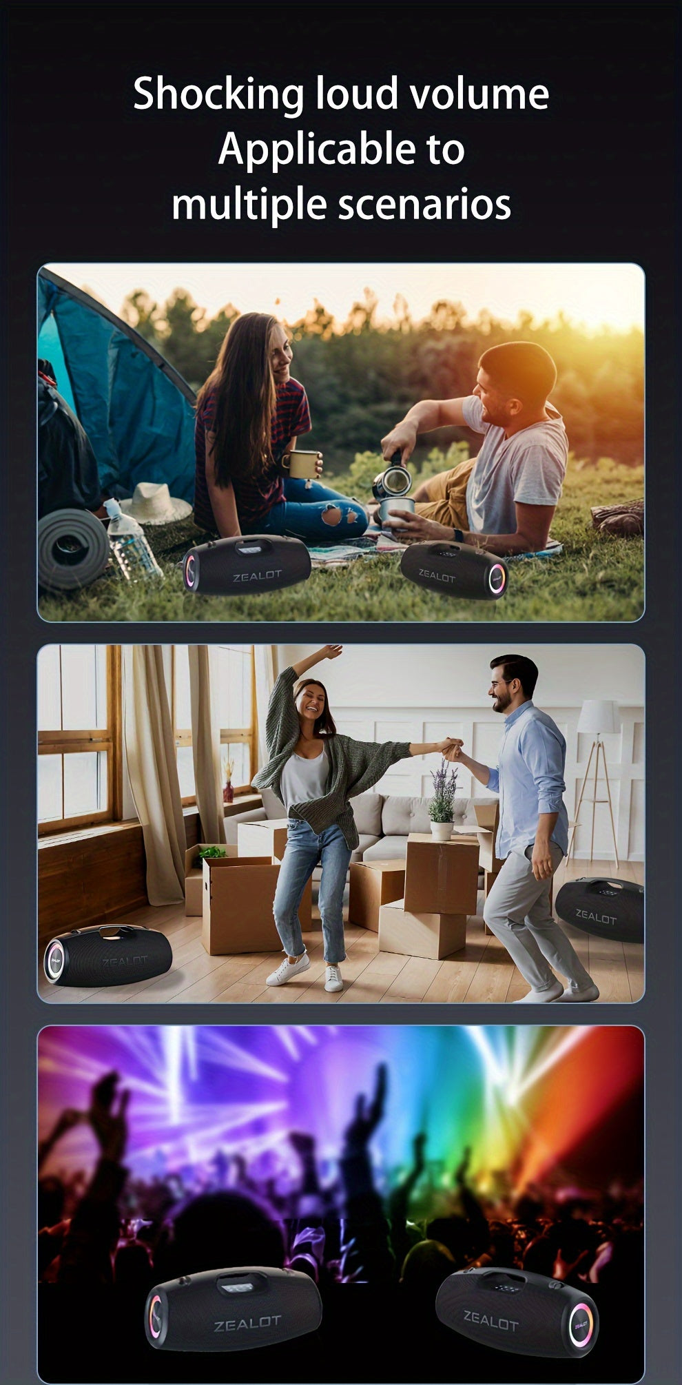 100W Large Speaker Zealot™