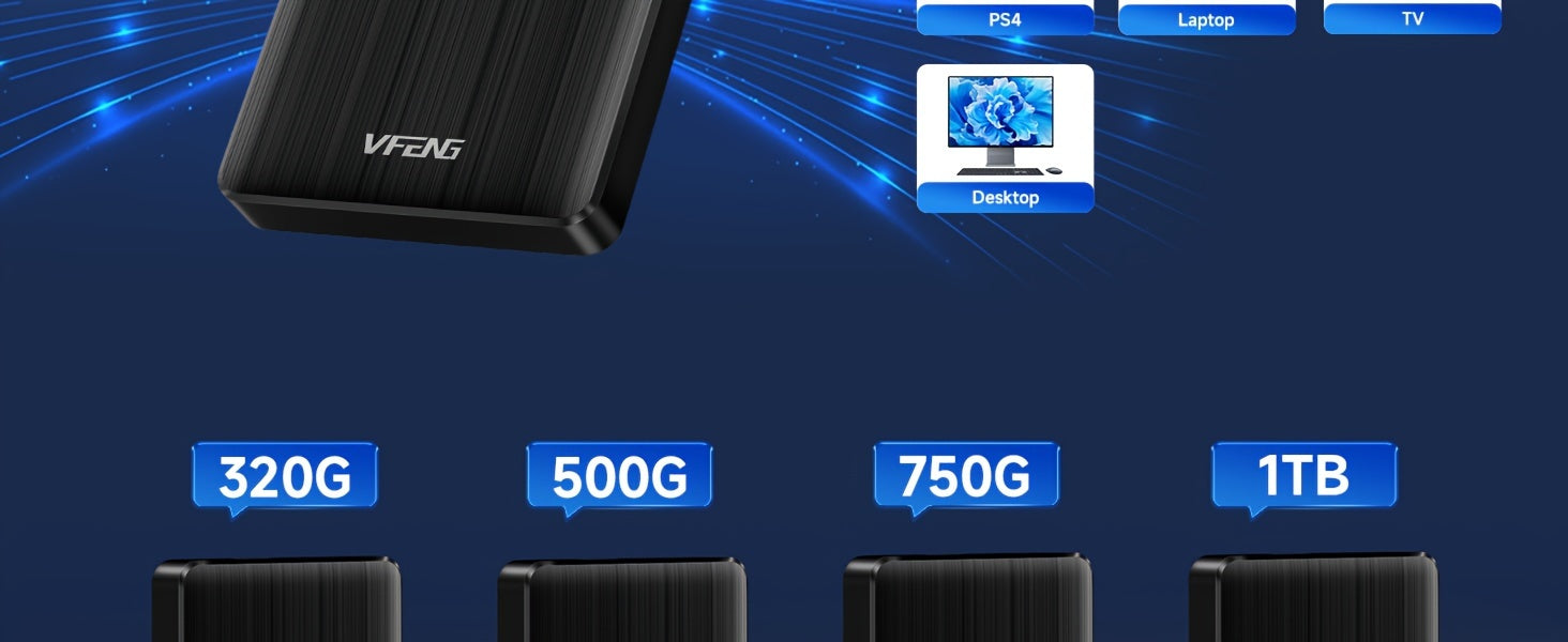 500GB Ultra Slim Portable External Hard Drive™
