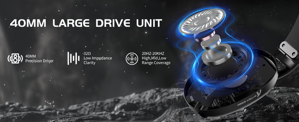 Attack Shark L80 Gaming Headset Mambasnake™