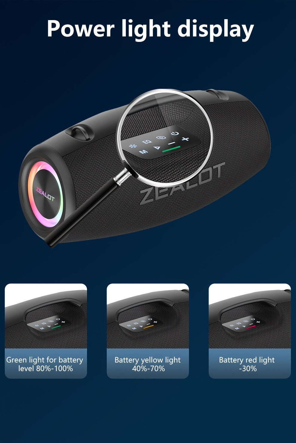 100W Large Speaker Zealot™