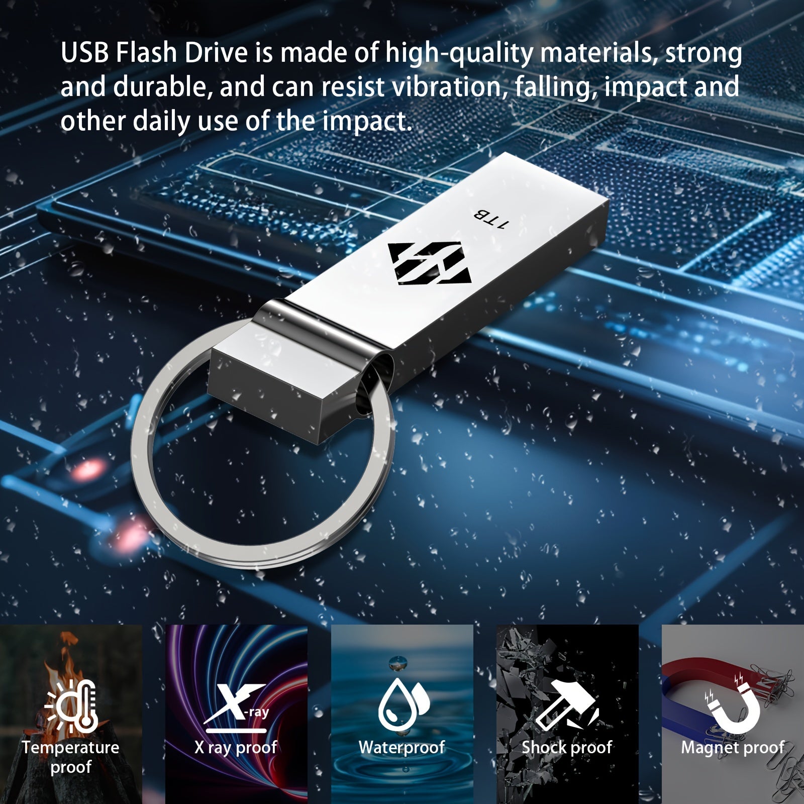 1TB Waterproof USB Flash Drive™