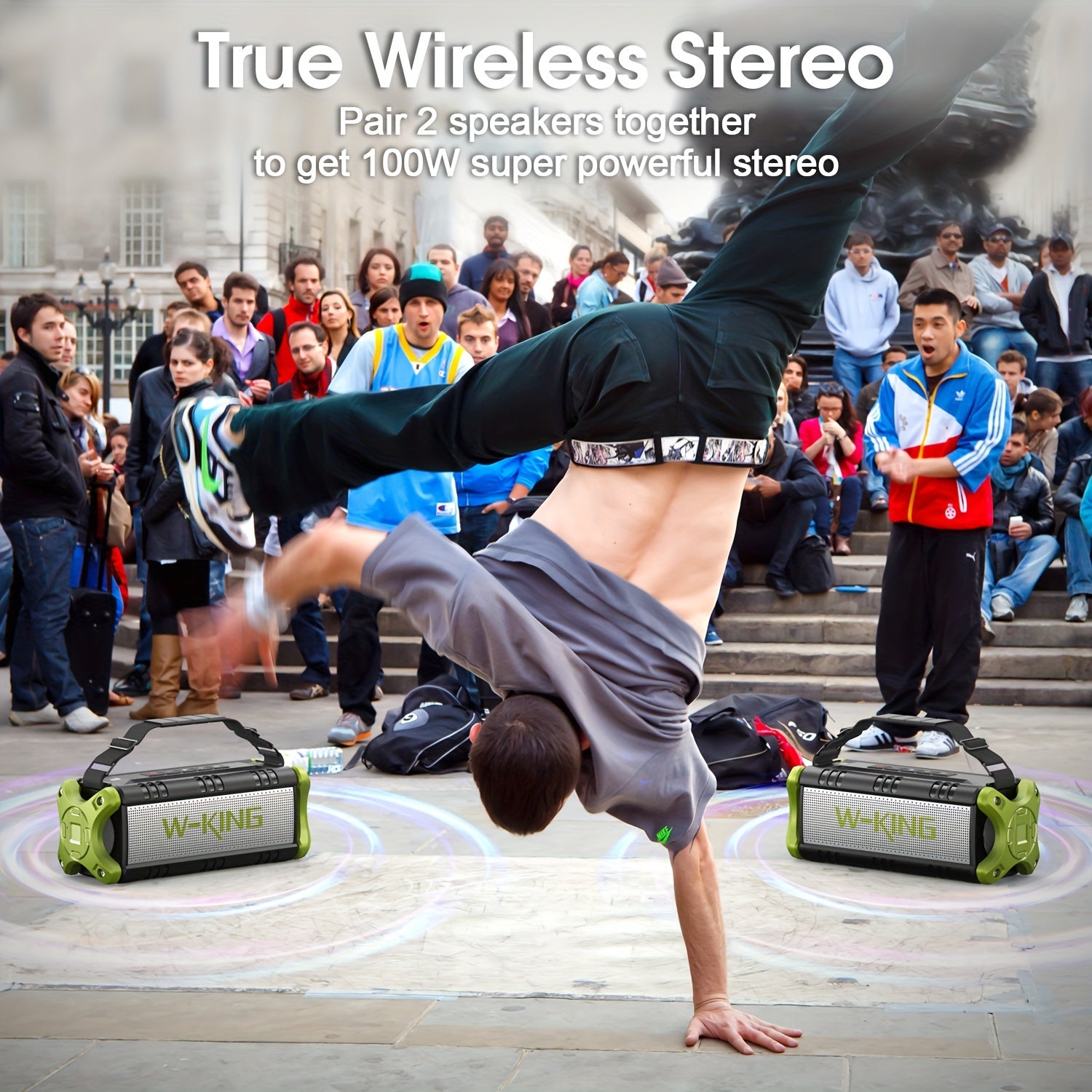 50W Wireless Speaker W-King™