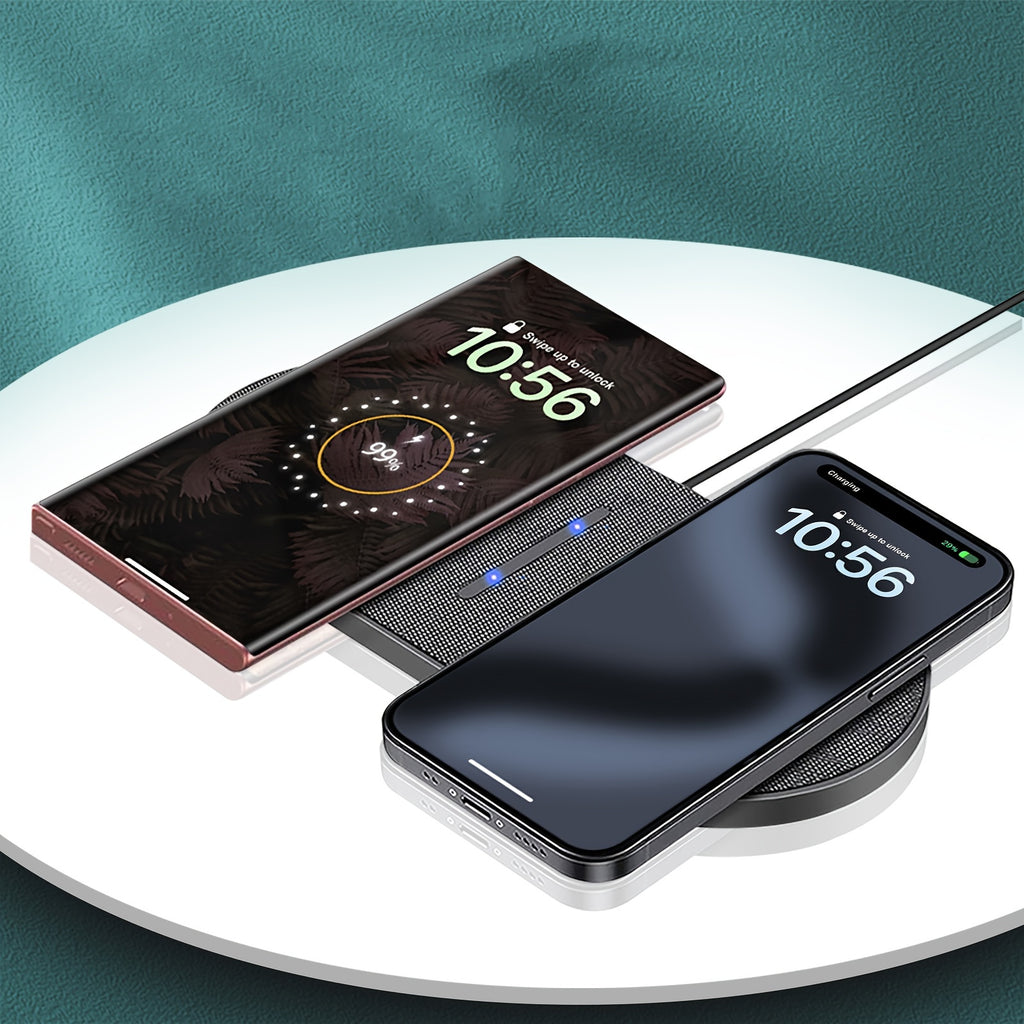 Dual Wireless Charger Pad 2 in 1™