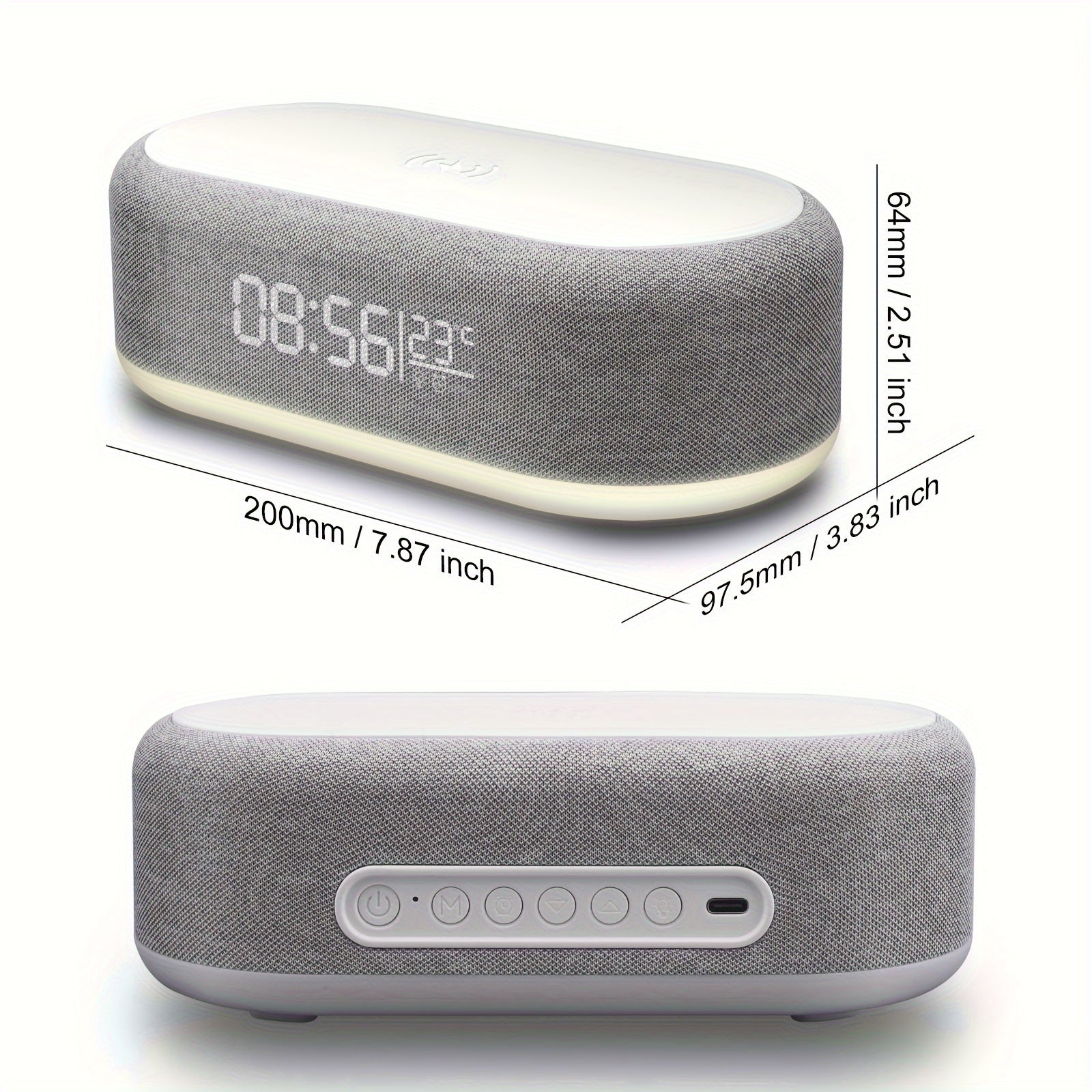 Wireless Charger Alarm Clock FDGAO™