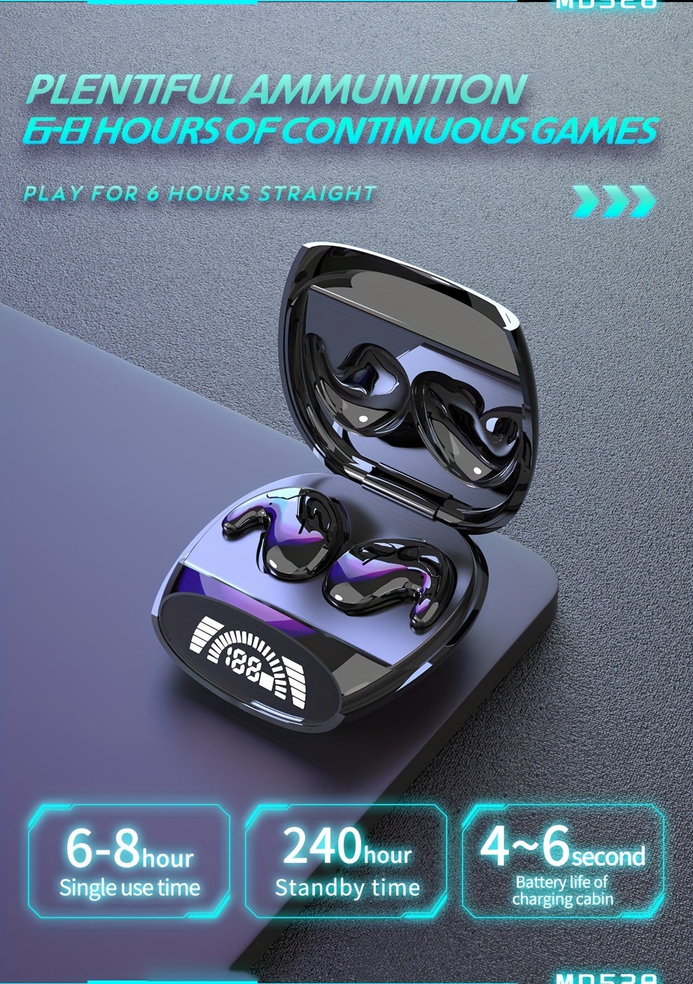 Ultra-Thin Wireless Earbuds™