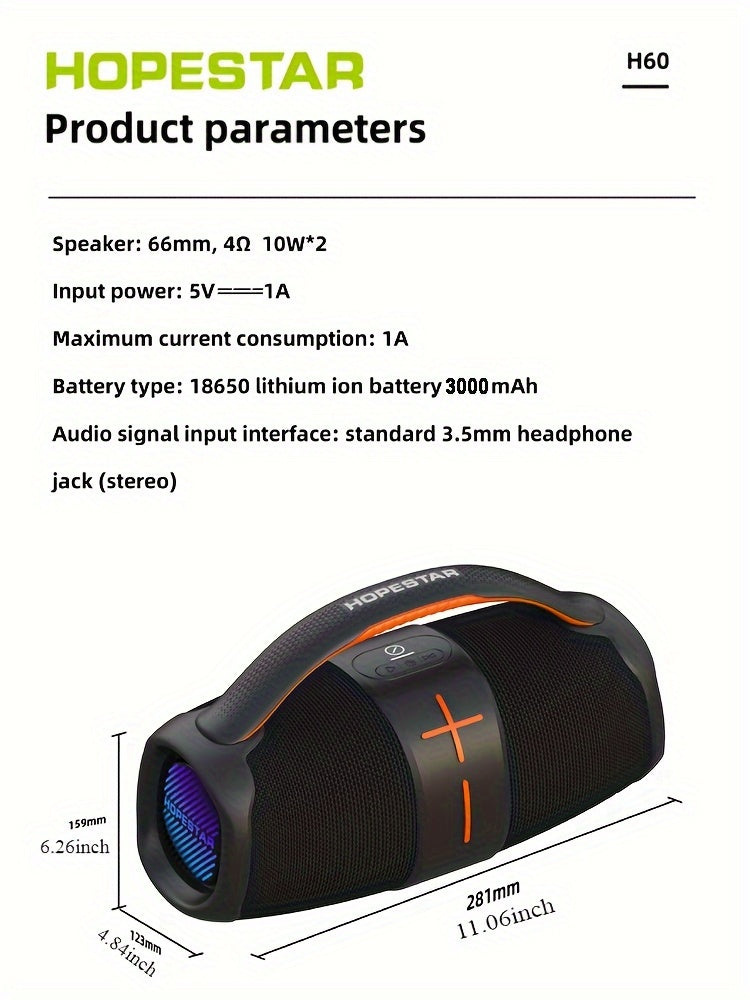 H60 Wireless Speakers Hopestar™