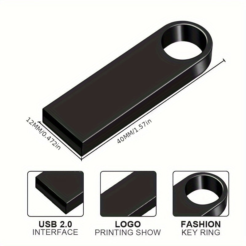 5pcs/Lot Assorted Colors Metal USB Flash Drives 2.0™