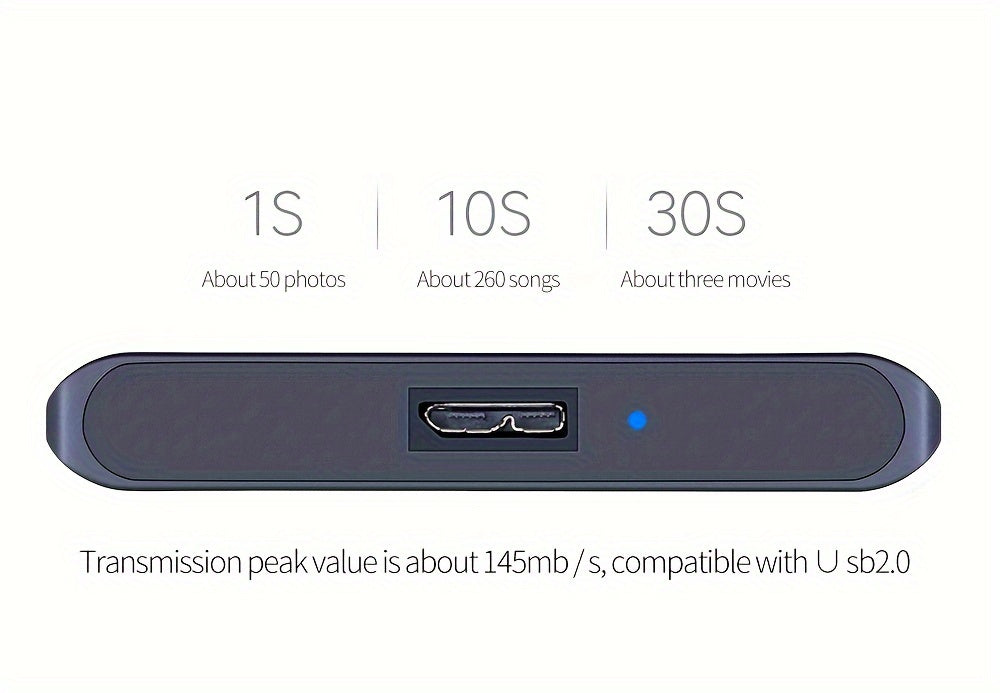 500GB External Hard Drive Kpan™