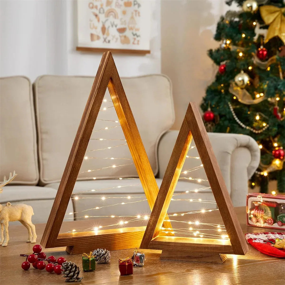 2pcs/set Wood Christmas Tree™ - RS Store
