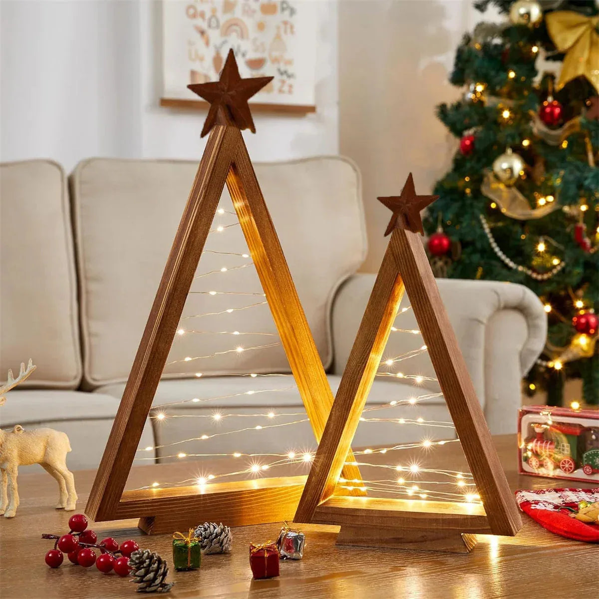 2pcs/set Wood Christmas Tree™ - RS Store