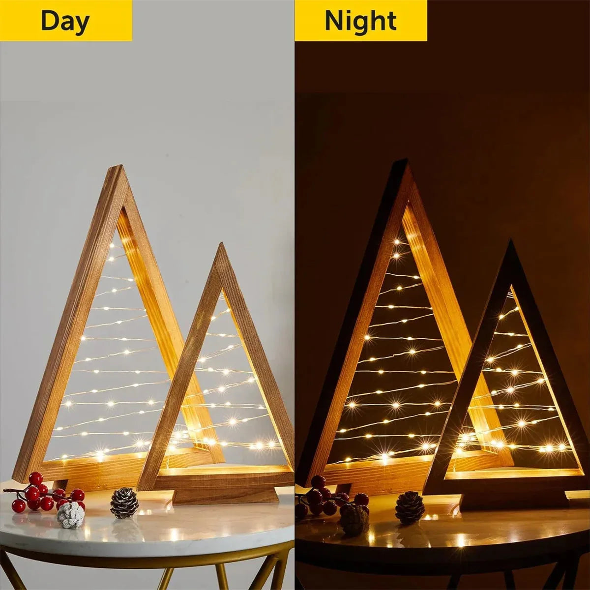2pcs/set Wood Christmas Tree™ - RS Store
