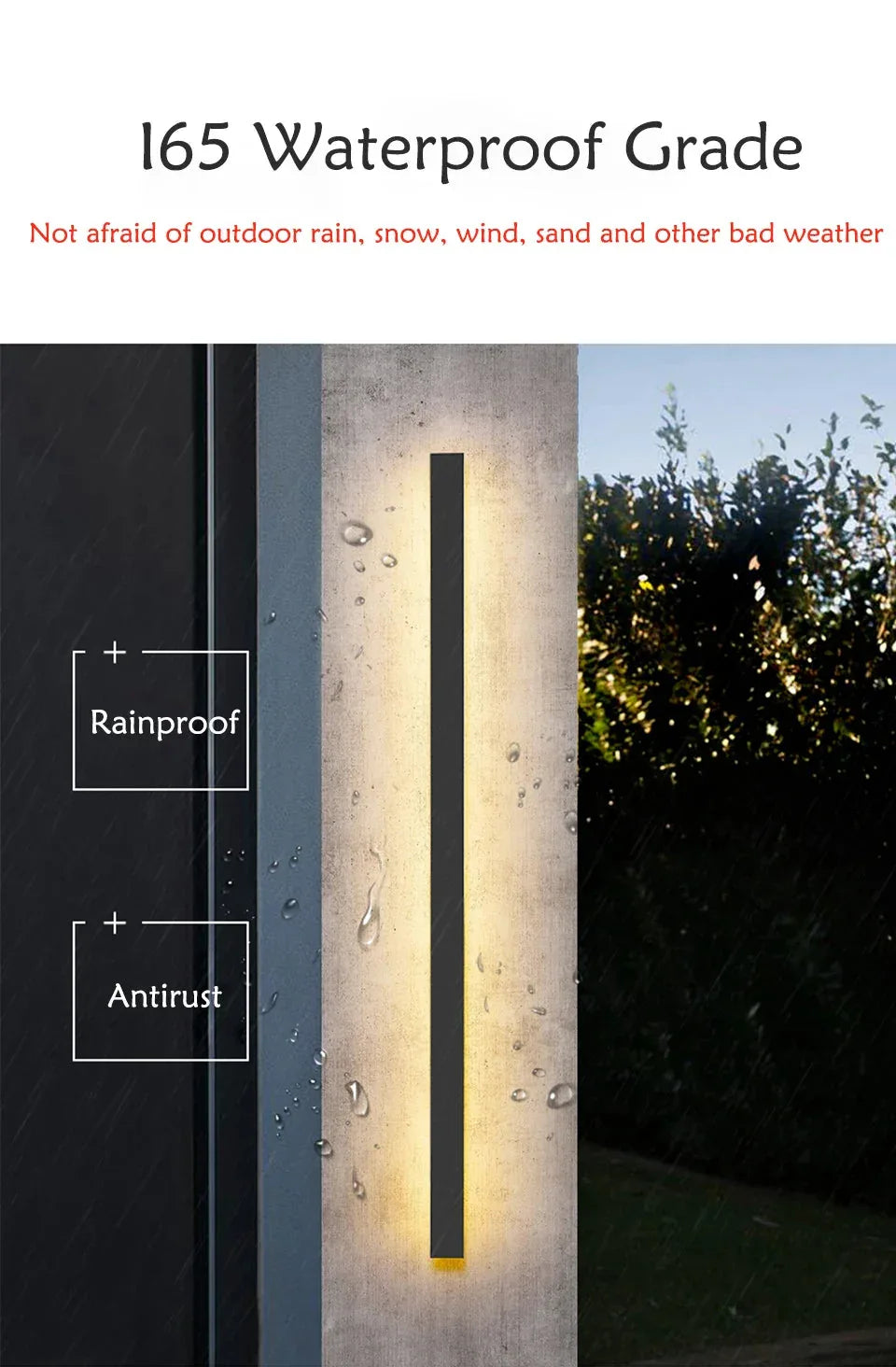 Waterproof outdoor LED wall lamp Ilsinuo™ - RS Store