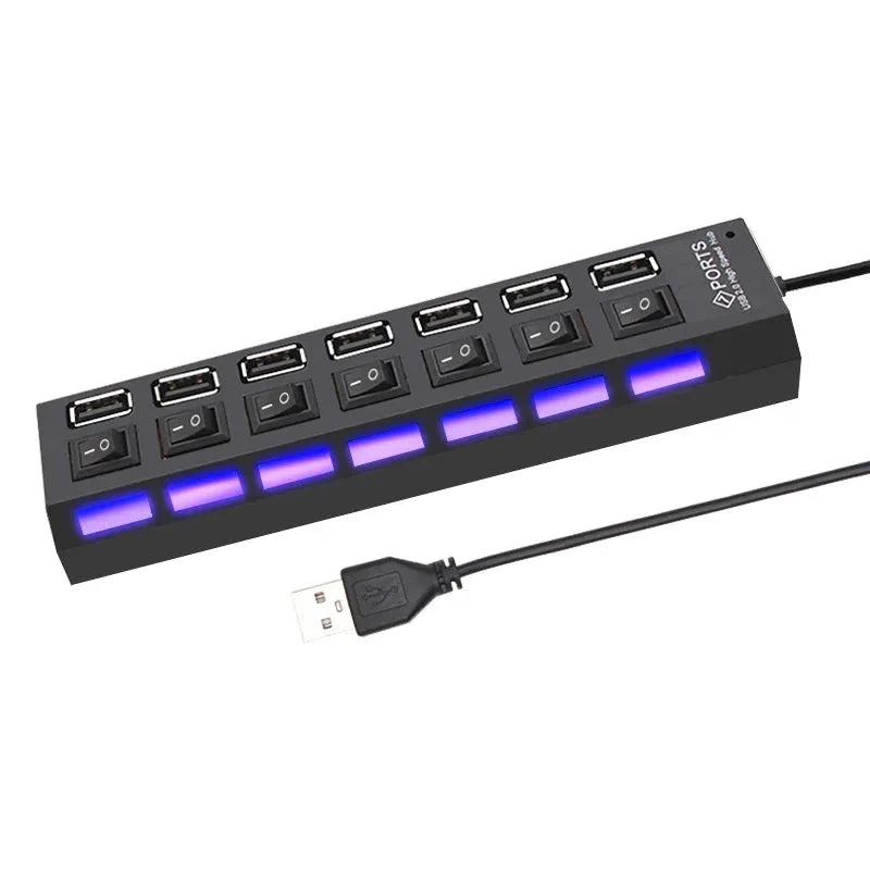 USB 2.0 Hub USB Hub 2.0 Multi USB Splitter Hub™ - RS Store