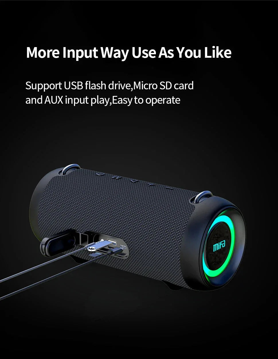 Bluetooth Speaker 60W Mifa™ - RS Store