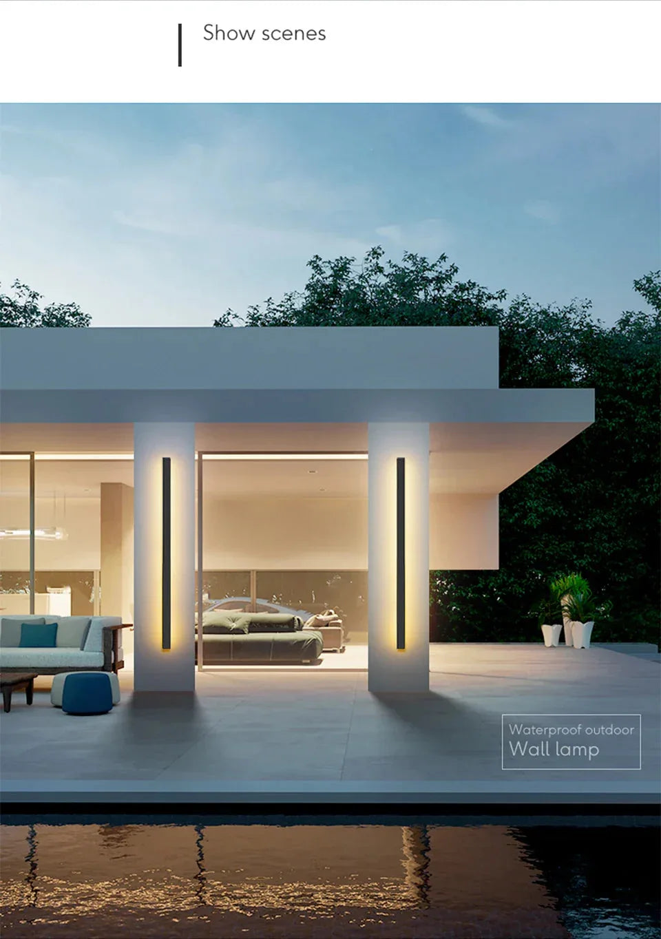 Waterproof outdoor LED wall lamp Ilsinuo™ - RS Store