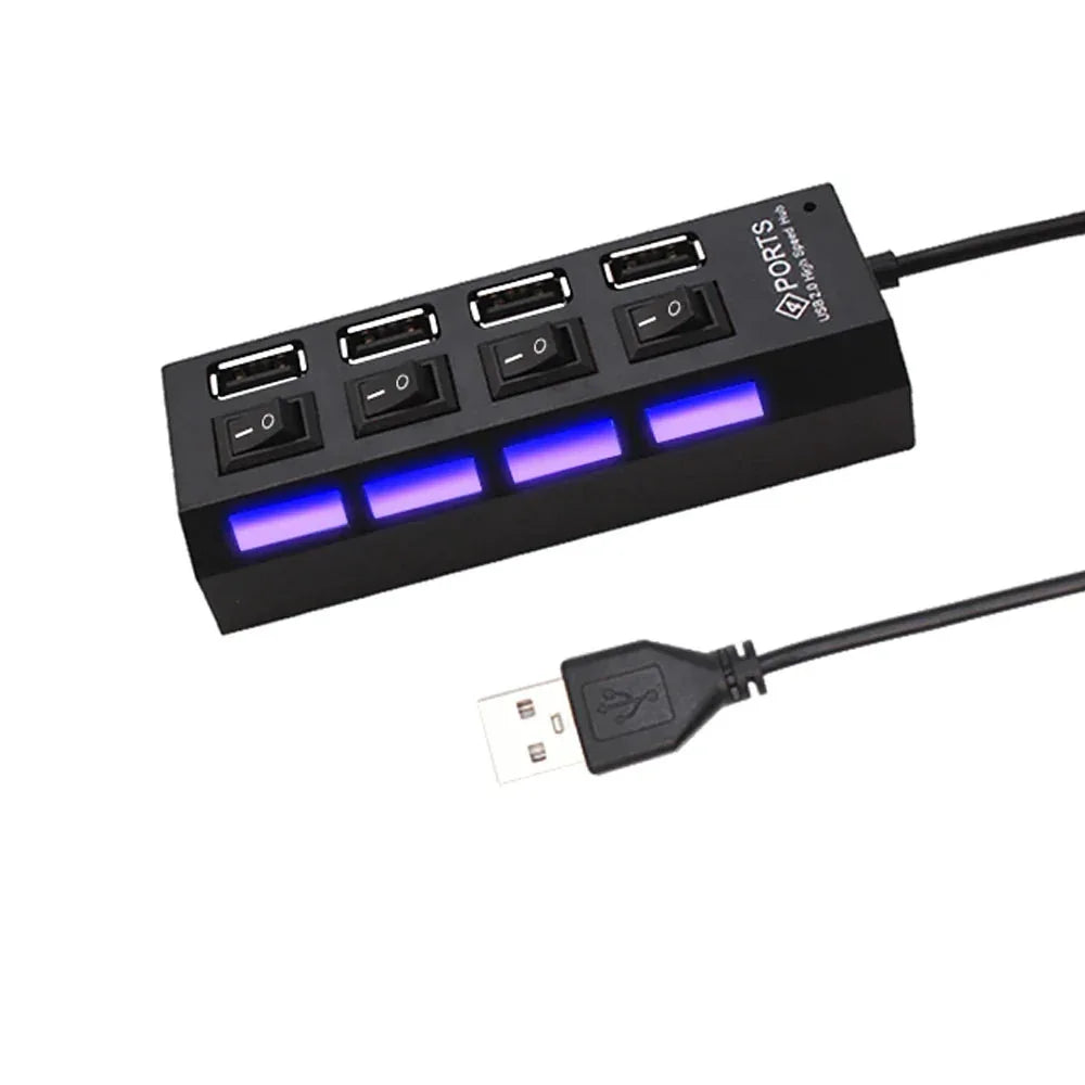 USB 2.0 Hub USB Hub 2.0 Multi USB Splitter Hub™ - RS Store