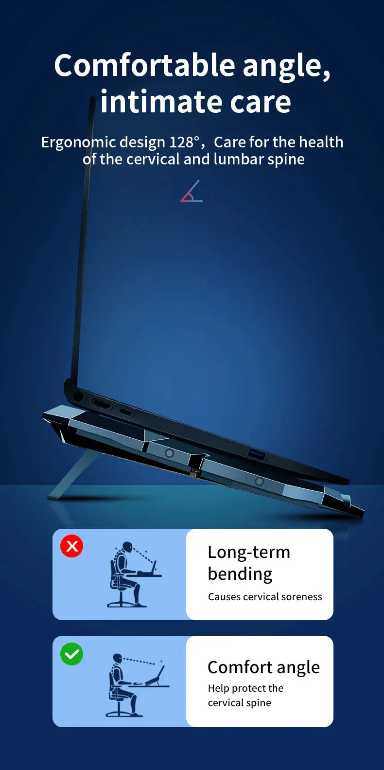 17inch Gaming Laptop Cooler Coolcold™ - RS Store