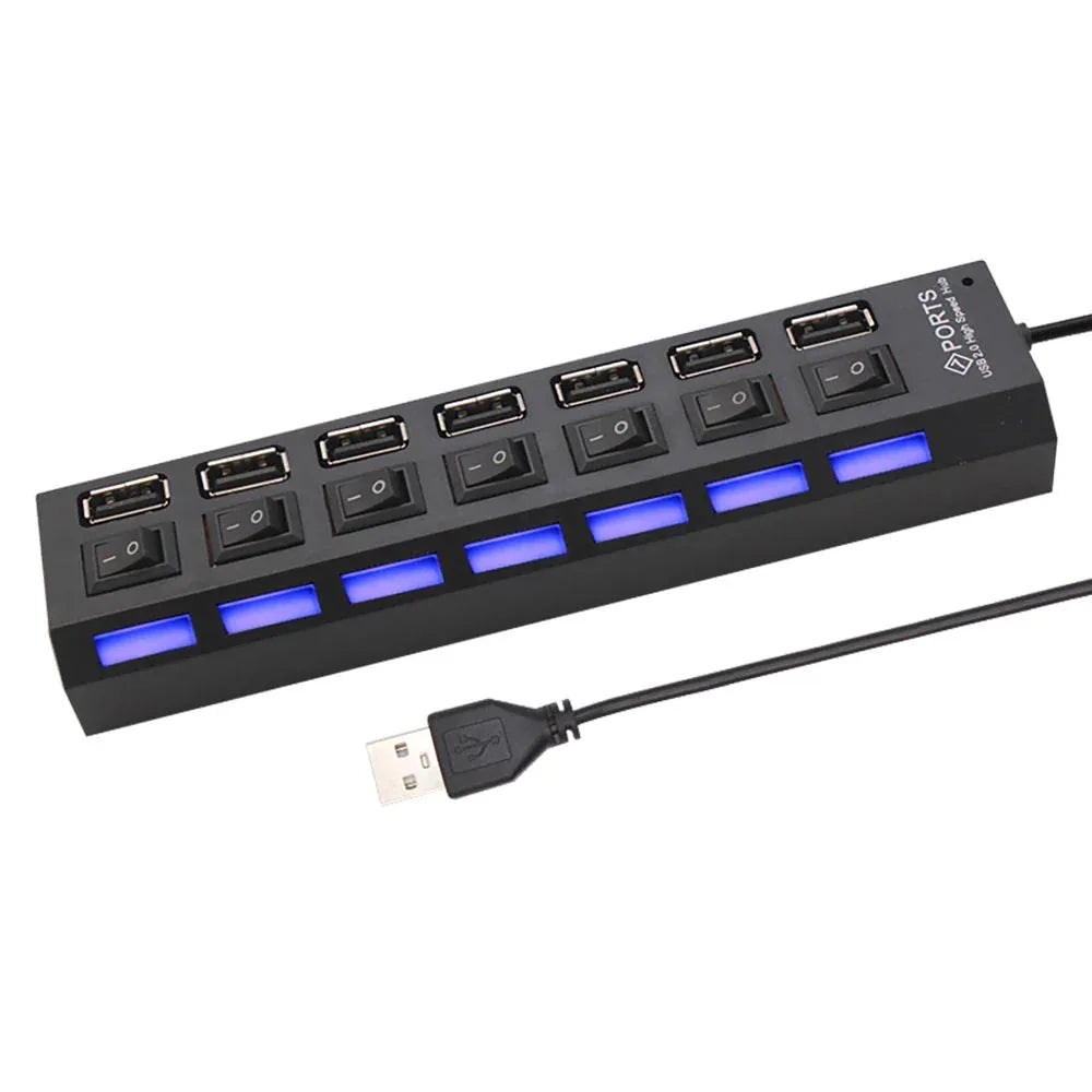USB 2.0 Hub USB Hub 2.0 Multi USB Splitter Hub™ - RS Store