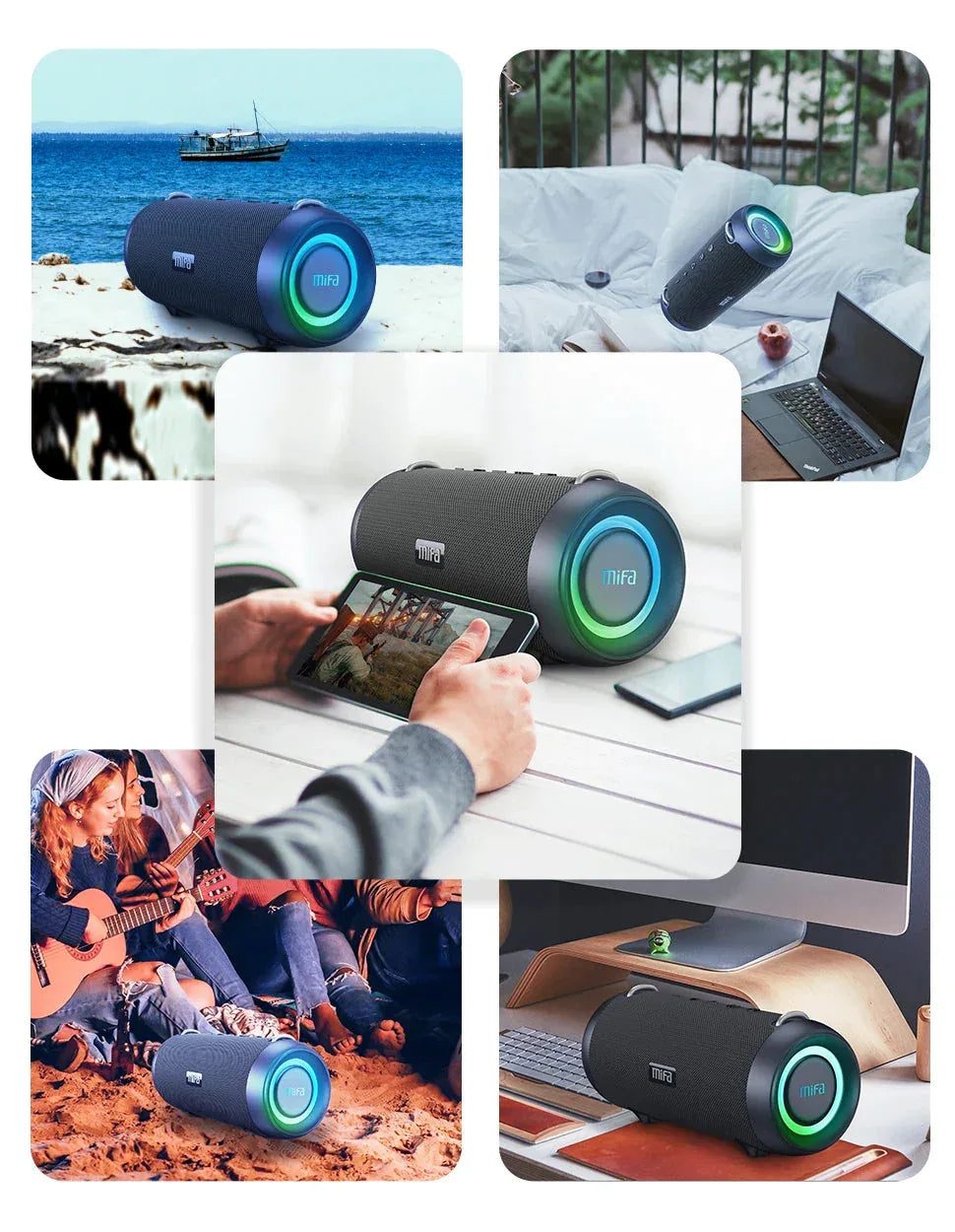 Bluetooth Speaker 60W Mifa™ - RS Store