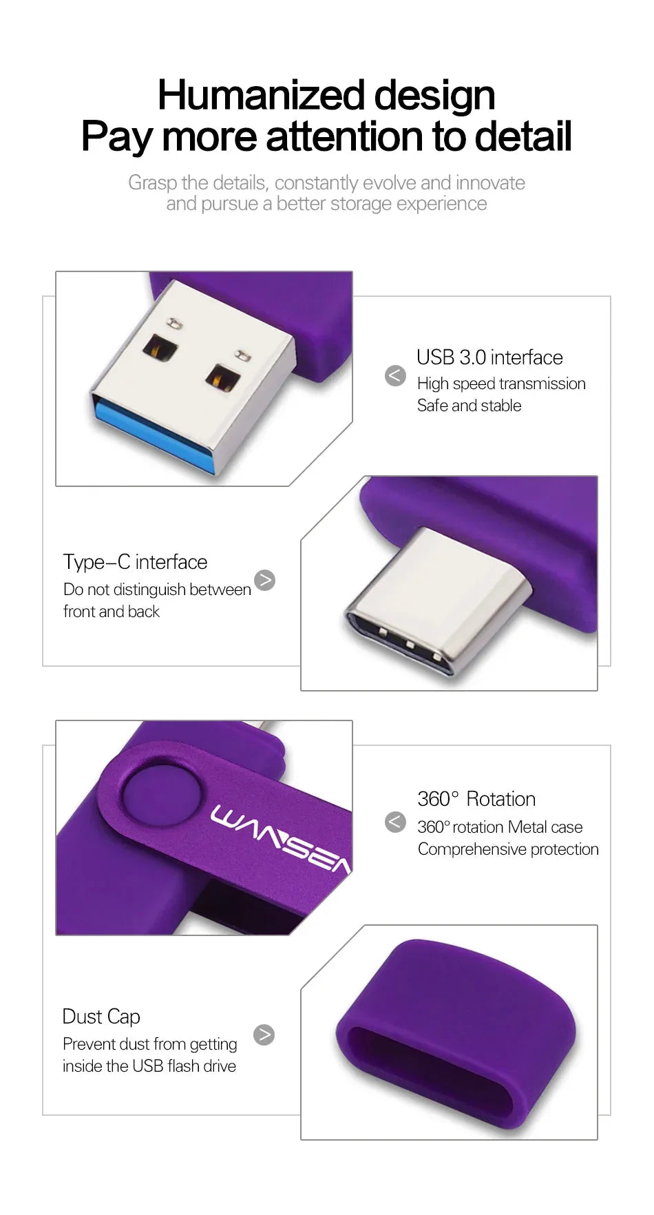 USB Flash Drive Wansenda™ - RS Store