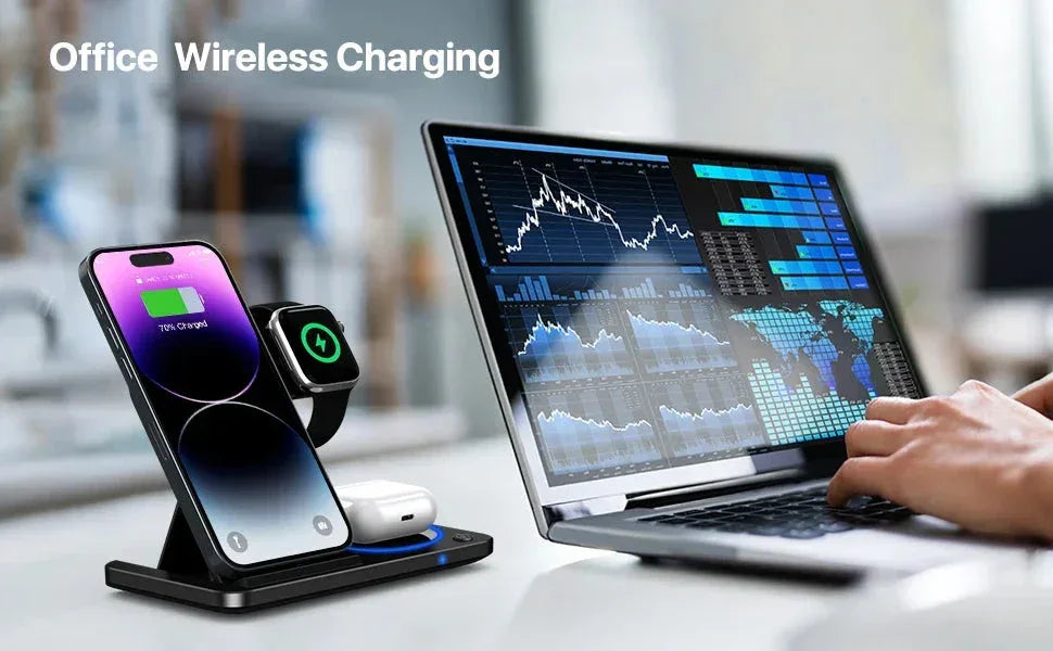 30W LED Fast Wireless Charger™ - RS Store
