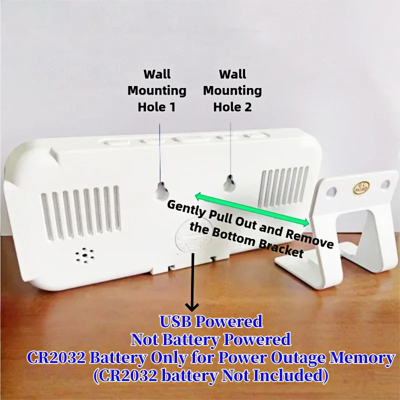 USB Powered Digital Alarm Clock Nienie™ - RS Store