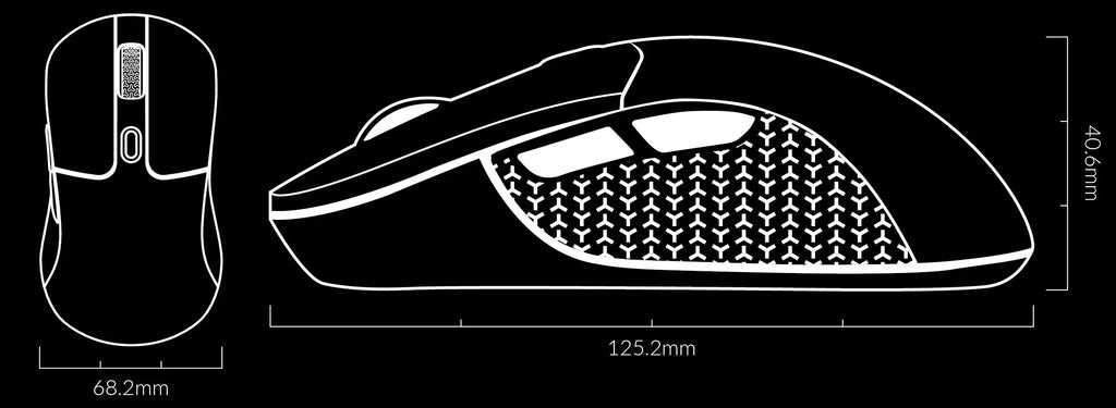 Keychron M3 2.4GHz & Bluetooth Wireless Optical Mouse Type-C Wired Mice™ - RS Store