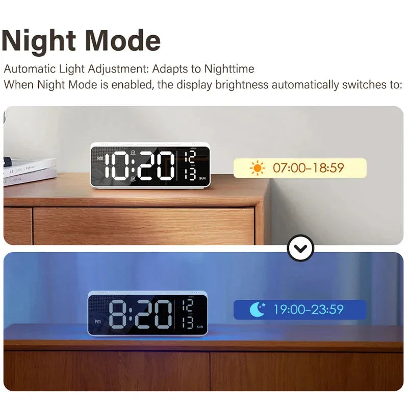 LED Digital Alarm Clock Niditon™ - RS Store