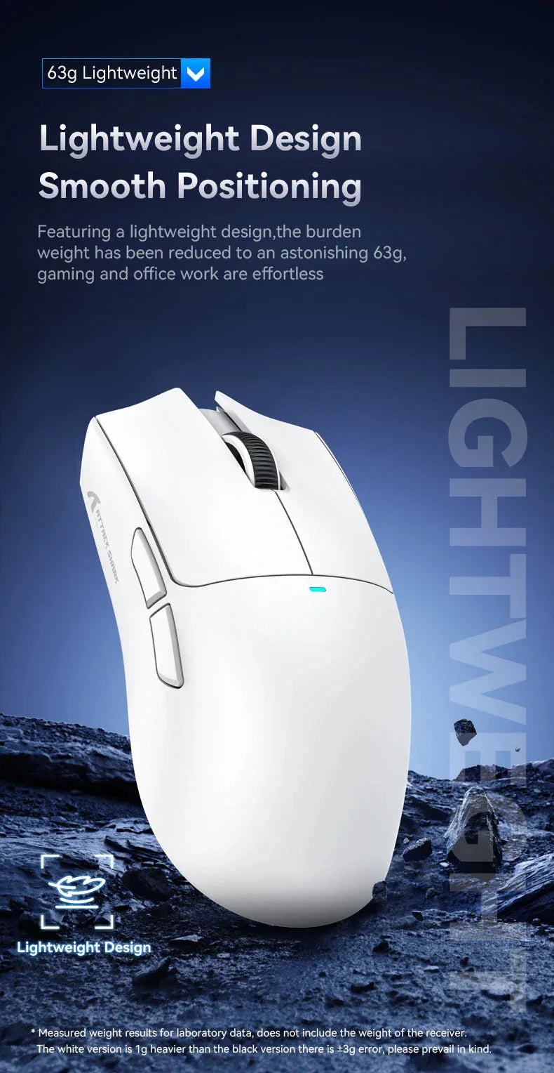 X11 Gaming Mouse Wireless Attack Shark™ - RS Store