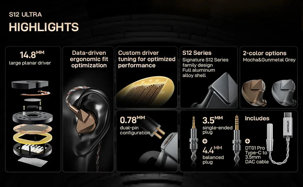 S12 Ultra Earphone Letshuoer™ - RS Store