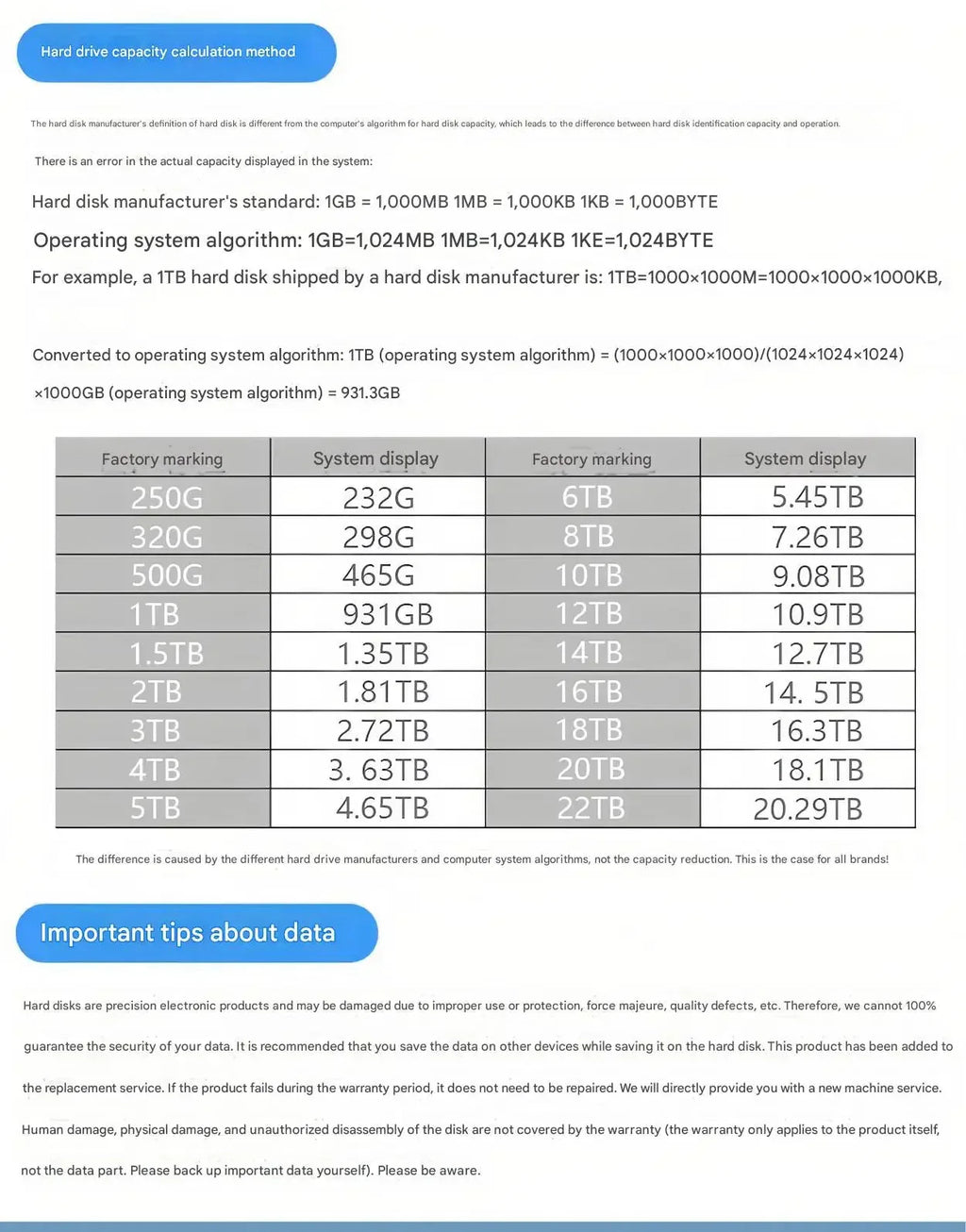 Portable HDD External Hard Drive Disk 320GB 500GB 1TB USB3.0™ - RS Store