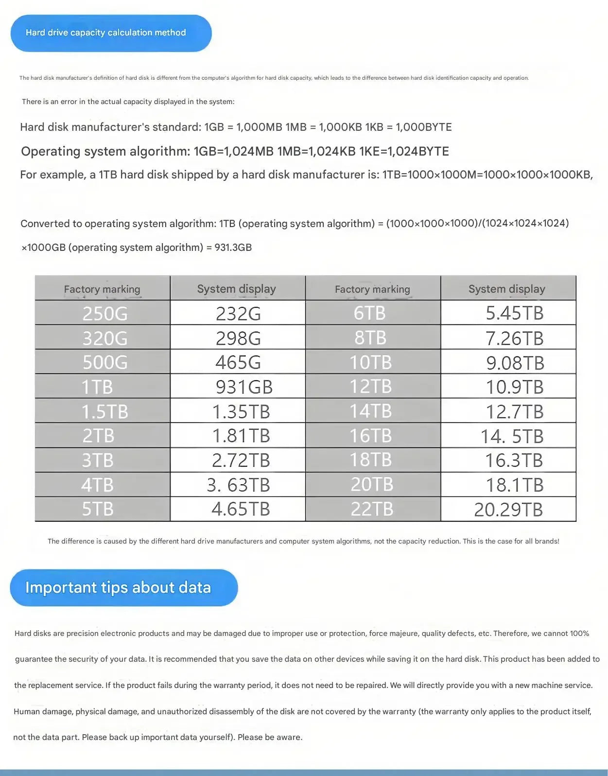 Portable HDD External Hard Drive Disk 320GB 500GB 1TB USB3.0™ - RS Store