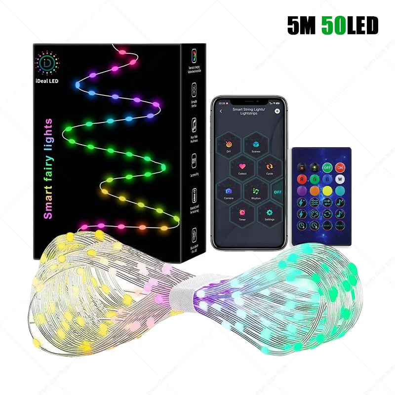 10M LED String Lights Smart Bluetooth Remote Control™