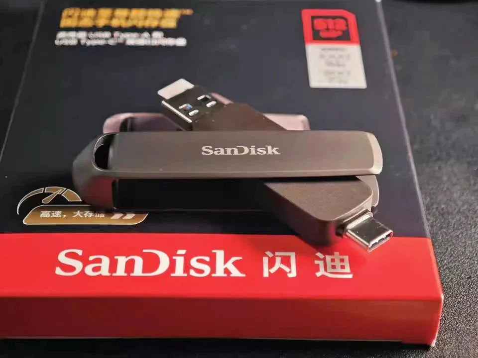 Extreme PRO Dual USB 3.2 Type-C Flash Drive Sandisk™ - RS Store