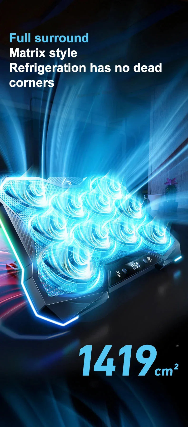 D11 Gaming Laptop Cooler™ - RS Store