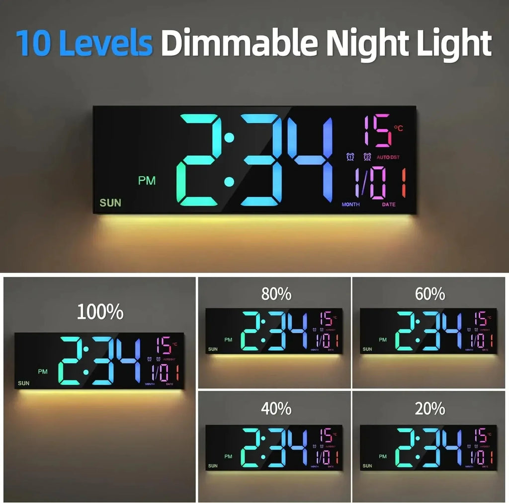 16.2'' Large Digital Wall Clock Cyp™ - RS Store