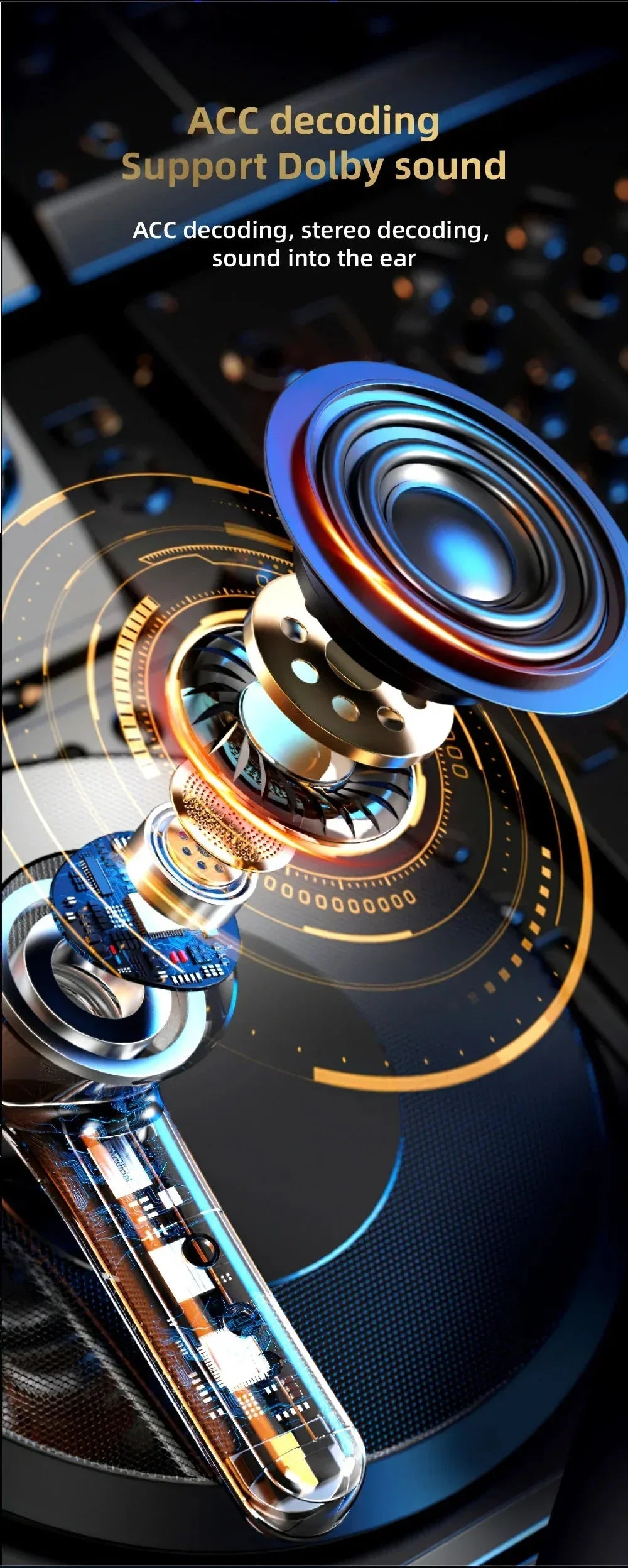 SW-P60 Wireless Bluetooth Earphones Haomai™ - RS Store