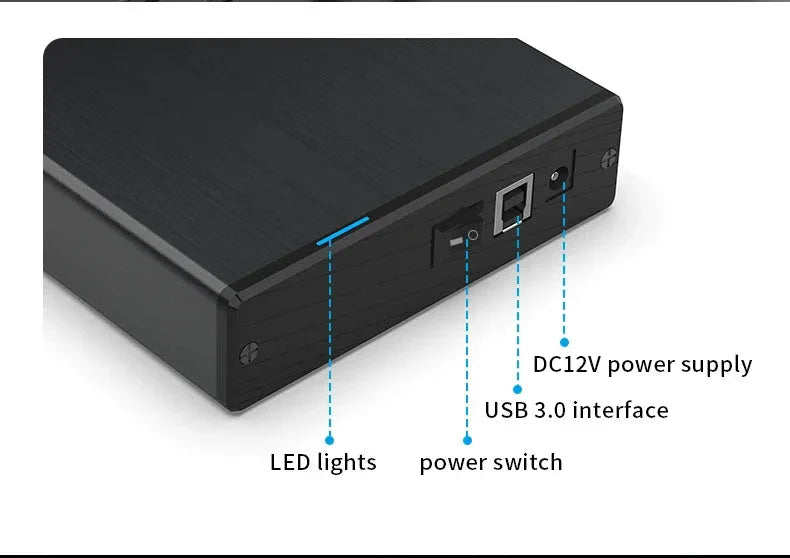 GODO USB 3.0 3.5 Inch SATA HDD SSD External Hard Drive™ - RS Store