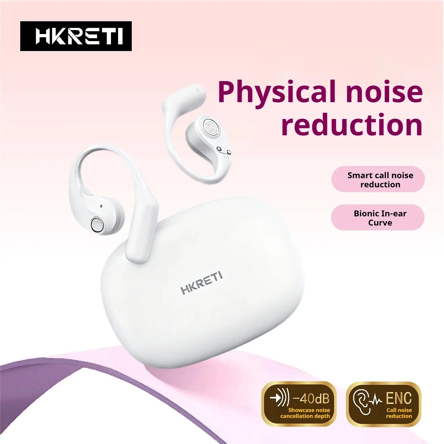 HG15 10 Hours Playtime Wireless Earbuds HKRETI™ - RS Store