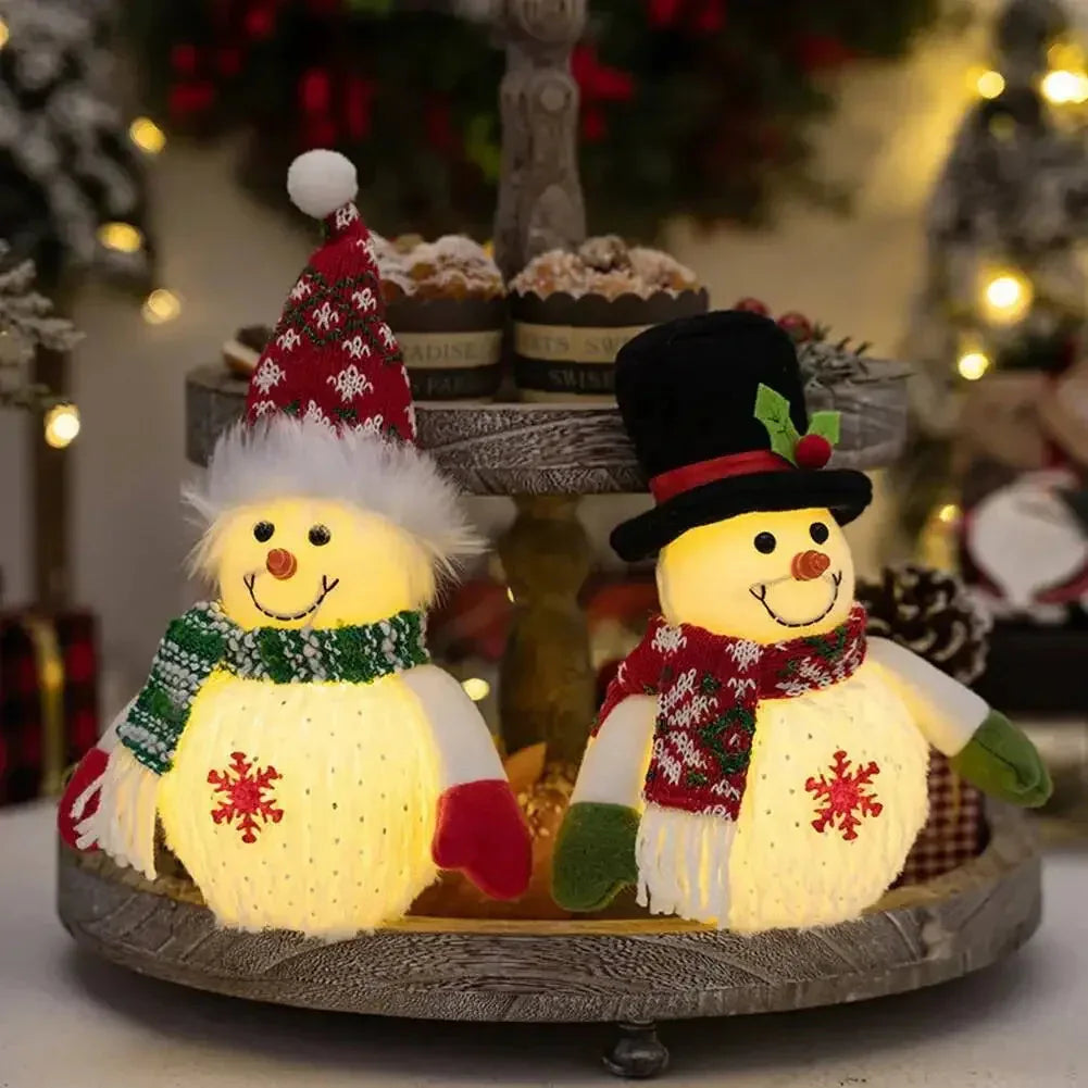 Christmas Glowing Snowman Figurine™ - RS Store