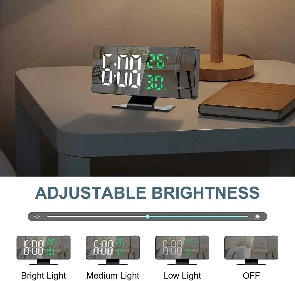 LED Digital Projection Alarm Clock™ - RS Store