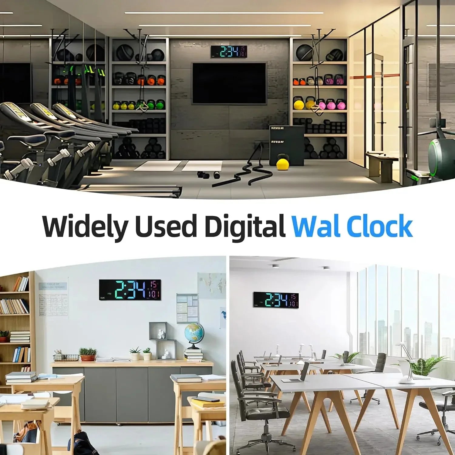 16.2'' Large Digital Wall Clock Cyp™ - RS Store