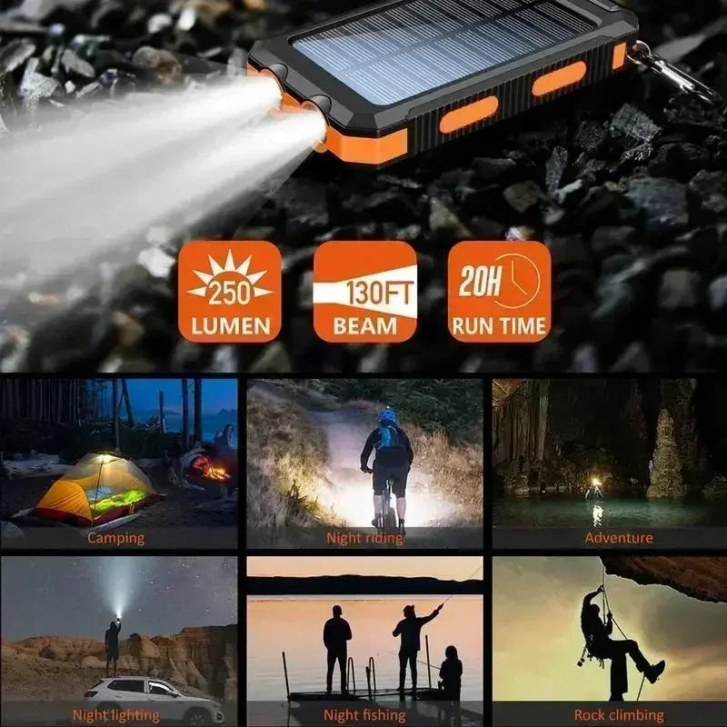Outdoor Solar Power Bank 4-in-1 10000mAh™ - RS Store
