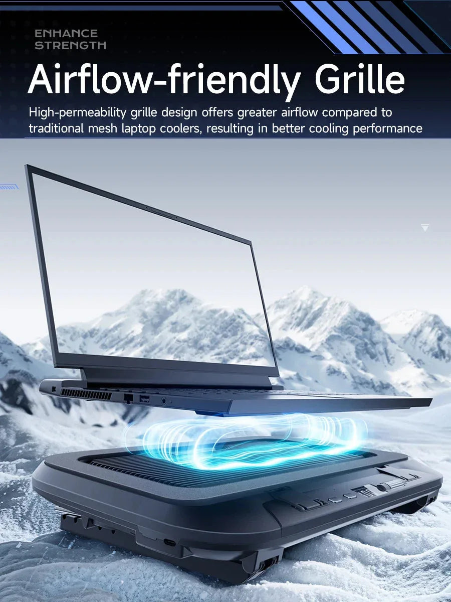 14cm Dual Fans Laptop Cooler™ - RS Store