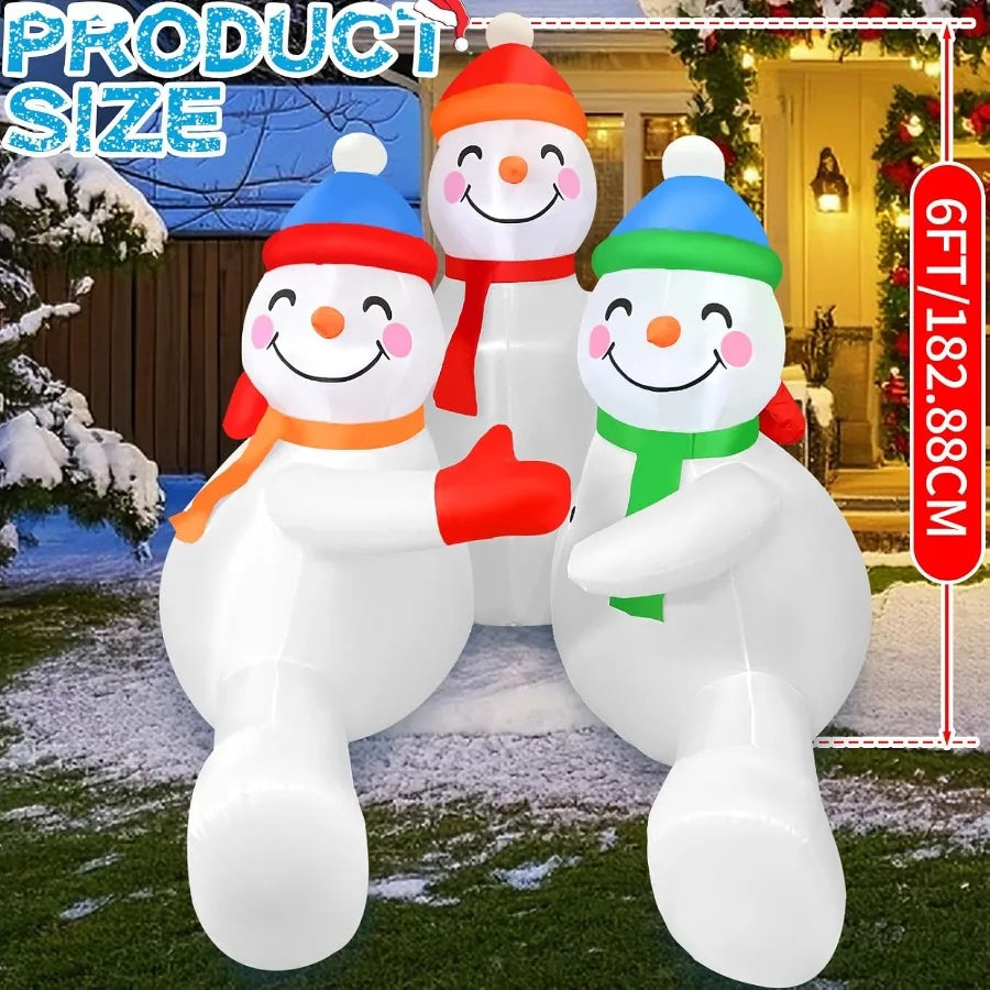 2025 Christmas Inflatable Snowman 6FT™