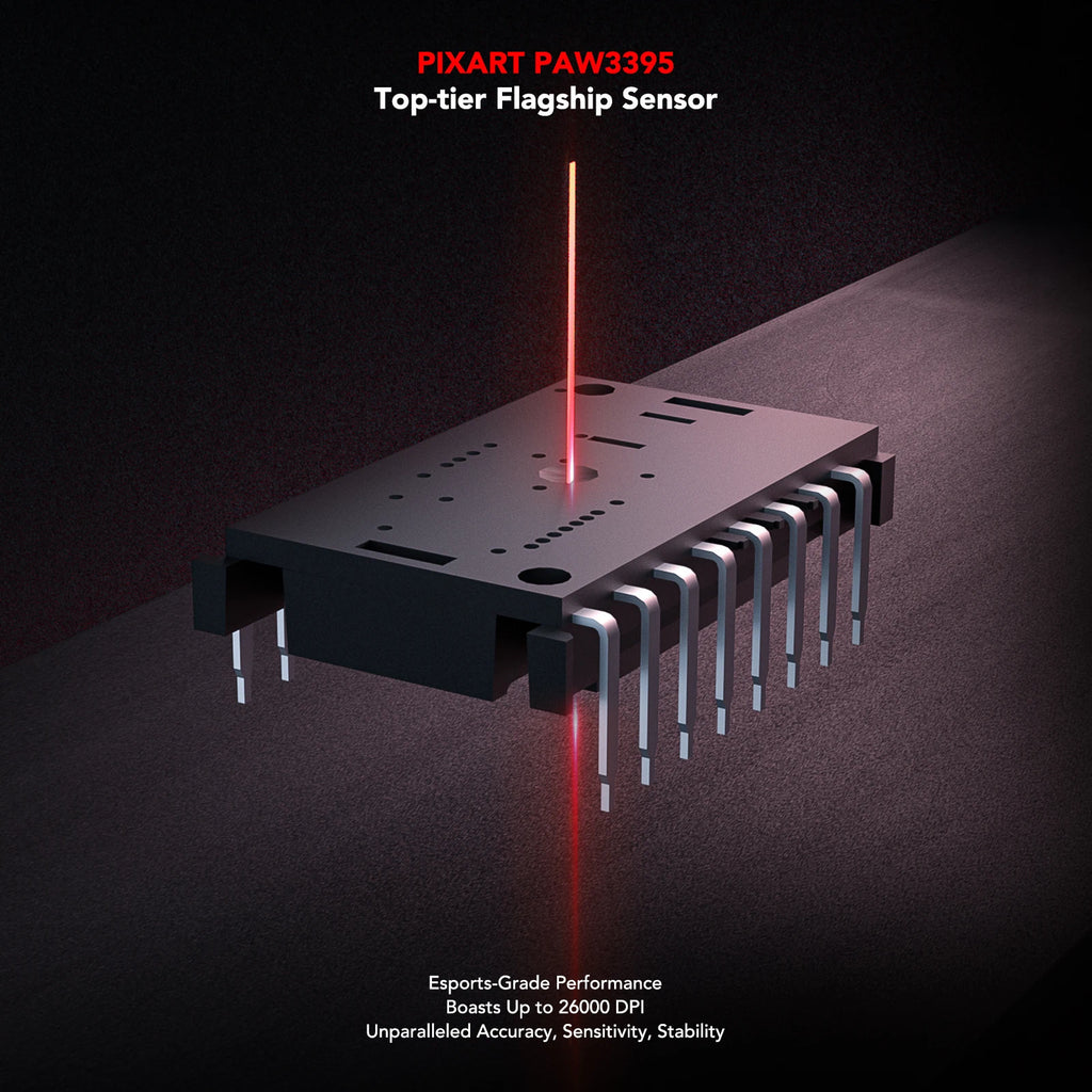 Wireless Mouse PAW3395 Sensor 26000DPI Kysona™